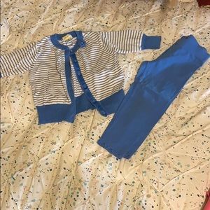 Cute girls legging and sweater